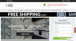 Desktop Screenshot of glasstileoasis.com